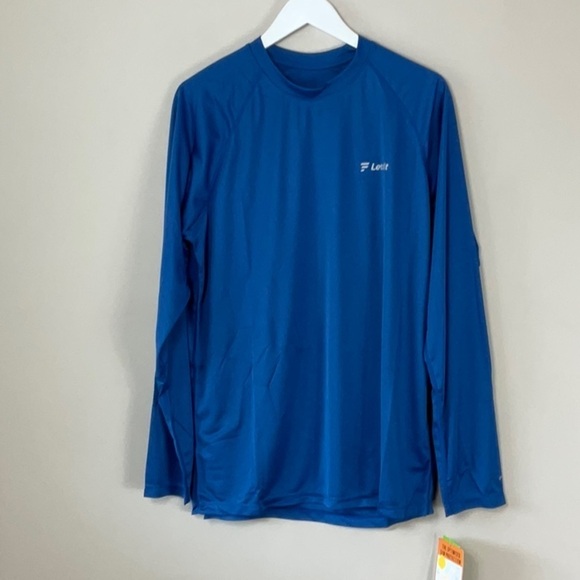 Letsfit Long Sleeve T-Shirts 1 blue - Picture 2 of 7